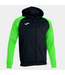 Joma Joma Academy IV Full Zip Hoodie - Black/Fluor Green