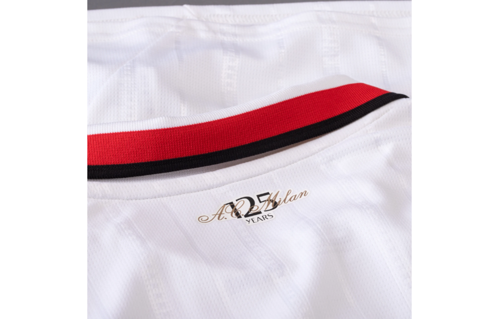 Puma AC Milan 2024 - 25 Youth Away Jersey - White/Red/Black