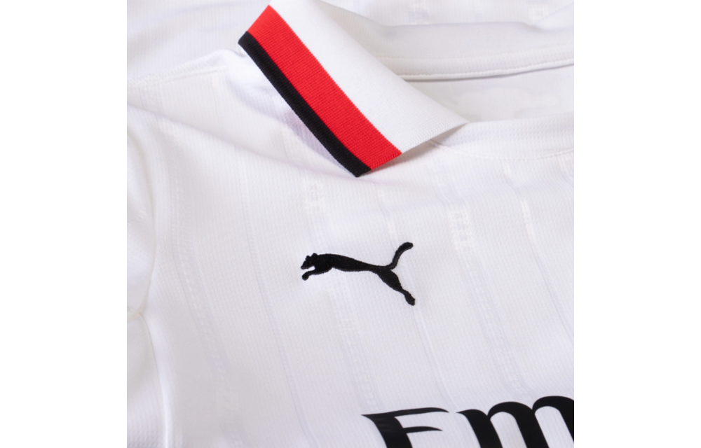 Puma AC Milan 2024 - 25 Youth Away Jersey - White/Red/Black