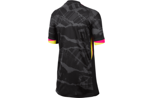 Nike Chelsea 2024 - 25 Youth Third Jersey - Anthracite/Black/Opti Yellow/Pink Prime