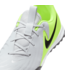 Nike Nike Jr Phantom GX2  Academy TF Turf Shoes - Metallic Silver/Volt/Black