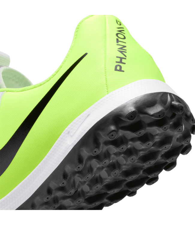 Nike Nike Jr Phantom GX2  Academy TF Turf Shoes - Metallic Silver/Volt/Black
