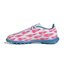 adidas adidas Jr Predator League TF Turf Soccer Shoes - Cloud White/Solar Blue/Pink