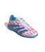 adidas adidas Jr Predator League TF Turf Soccer Shoes - Cloud White/Solar Blue/Pink