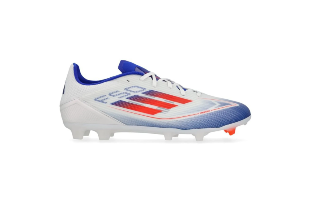 adidas F50 League FG / MG - Cloud White/Solar Red/Lucid Blue