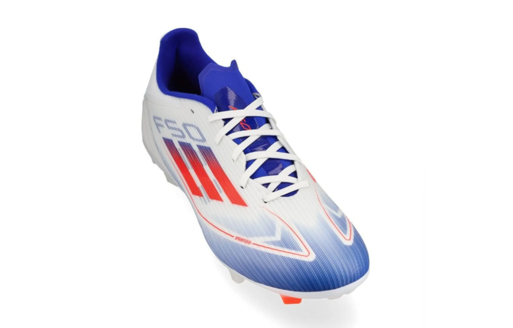adidas F50 League FG / MG - Cloud White/Solar Red/Lucid Blue