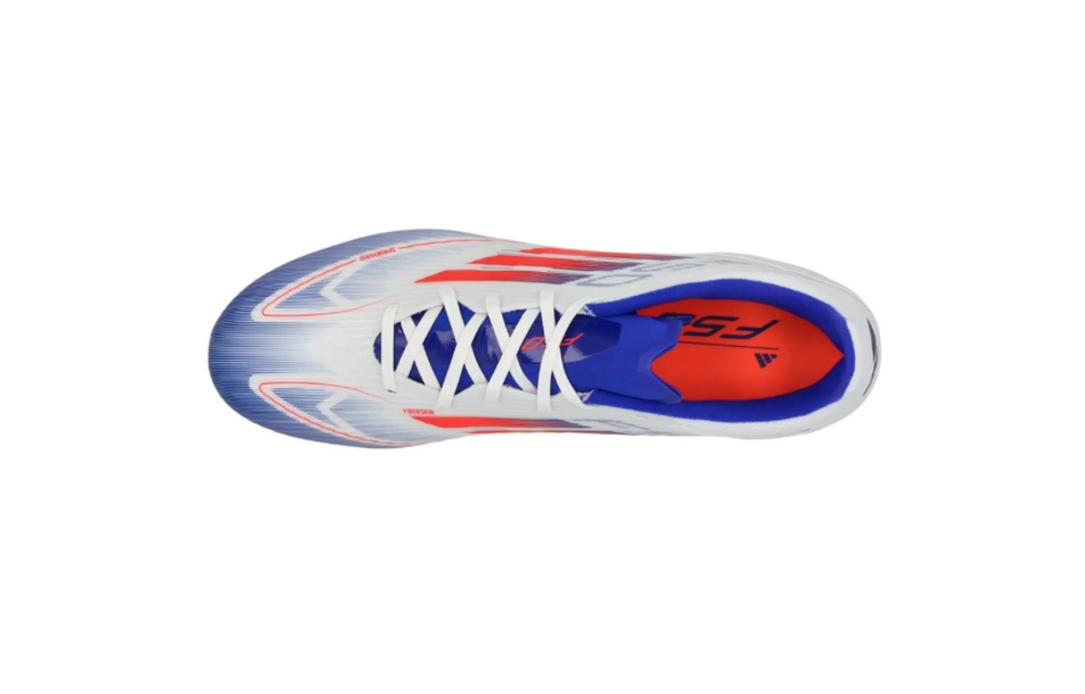 adidas F50 League FG / MG - Cloud White/Solar Red/Lucid Blue