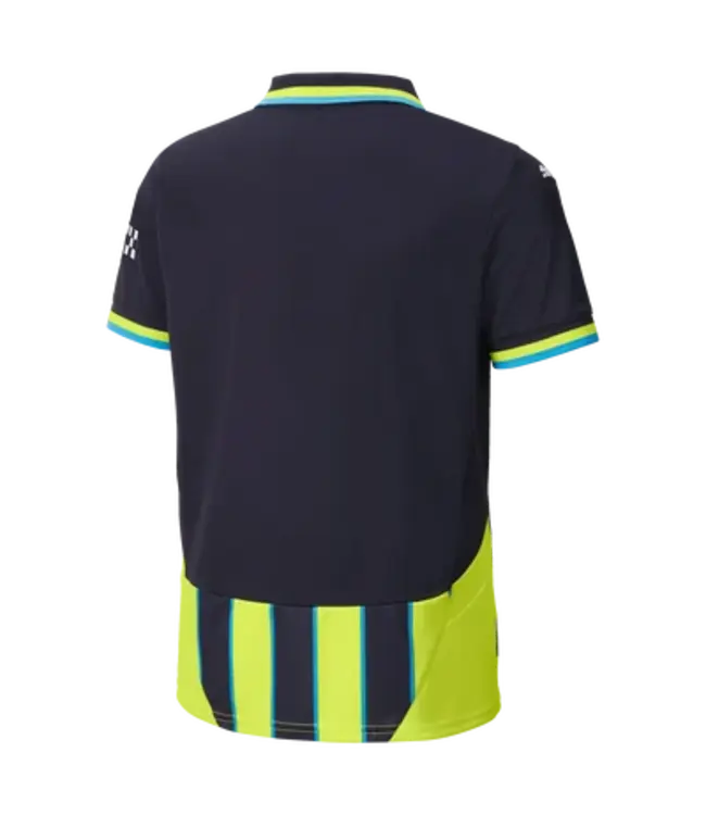 Puma Puma Manchester City 2024 -25 Youth Away Jersey - Navy/Yellow Glow