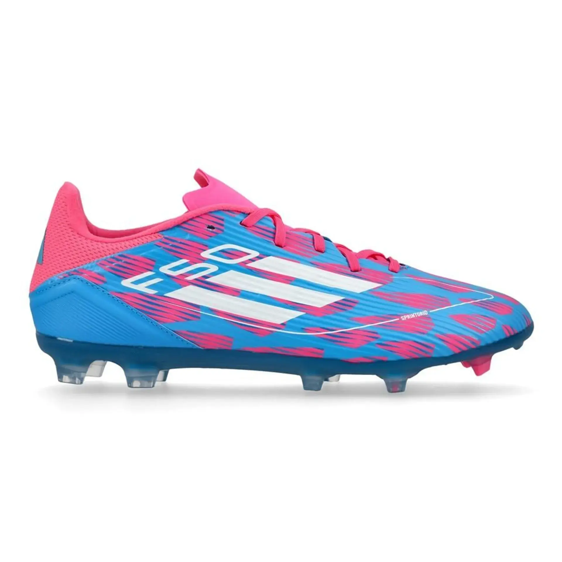 adidas F50 League FG / MG - Solar Blue/White/Solar Pink