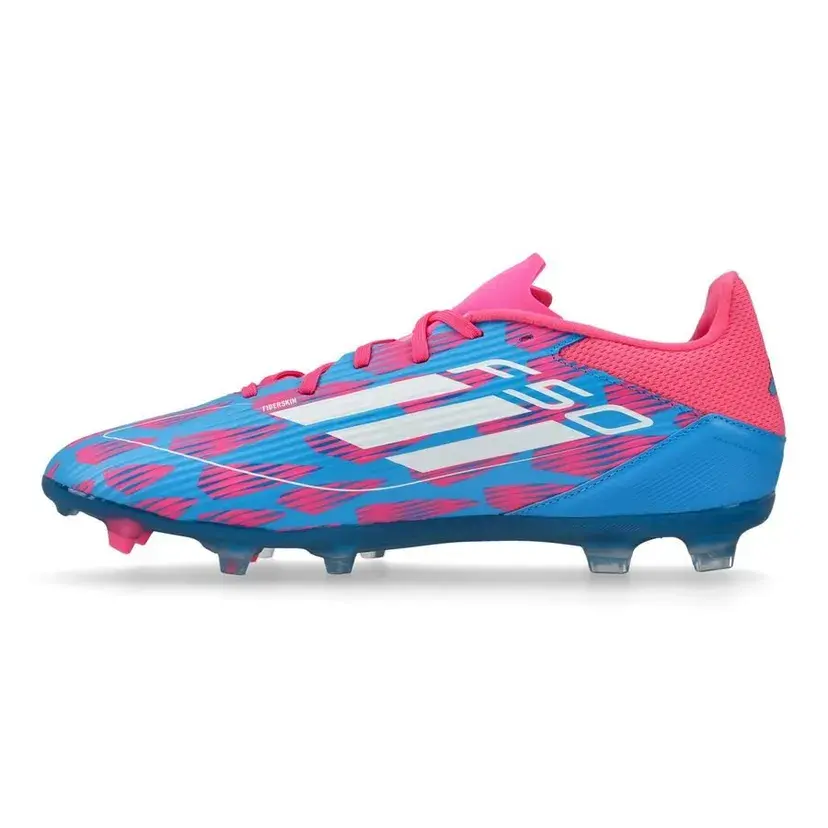 adidas F50 League FG / MG - Solar Blue/White/Solar Pink