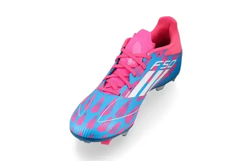 adidas F50 League FG / MG - Solar Blue/White/Solar Pink