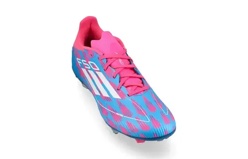 adidas F50 League FG / MG - Solar Blue/White/Solar Pink