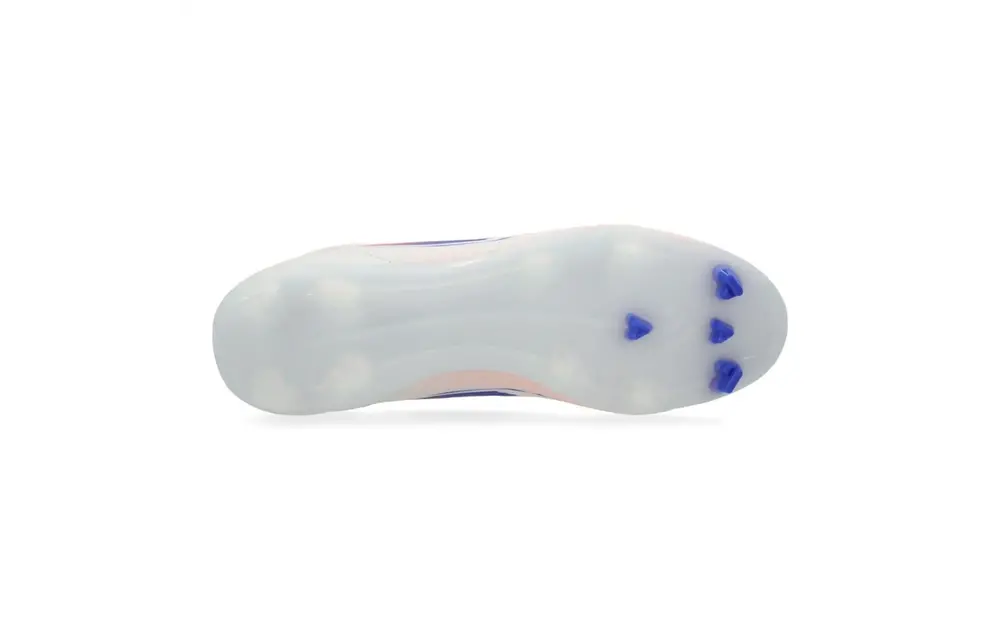 adidas Womens F50 League Mid FG / MG - Cloud White/Solar Red/Lucid Blue