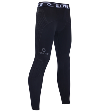 Elite Sports GK Elite Sports Youth BaDS  Defensive Shield 3mm GK Goalkeeper Leggings Pants - Black