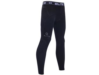 Elite Sports Youth BaDS  Defensive Shield 3mm GK Goalkeeper Leggings Pants - Black
