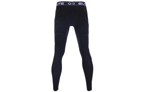 Elite Sports Youth BaDS  Defensive Shield 3mm GK Goalkeeper Leggings Pants - Black