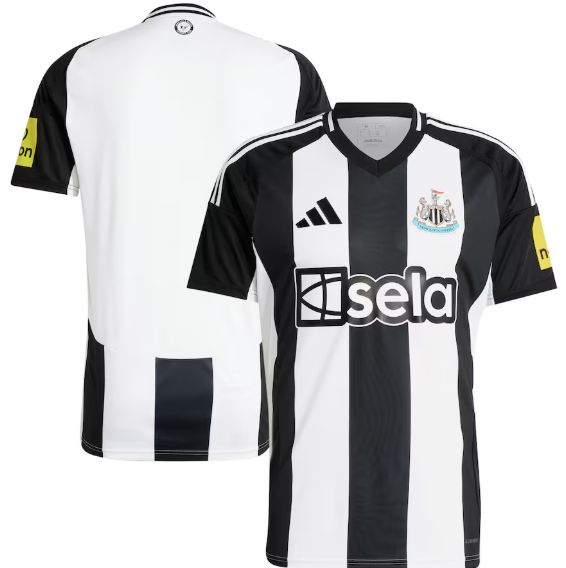 adidas Newcastle United 2024 - 25 Home Jersey - White/Black