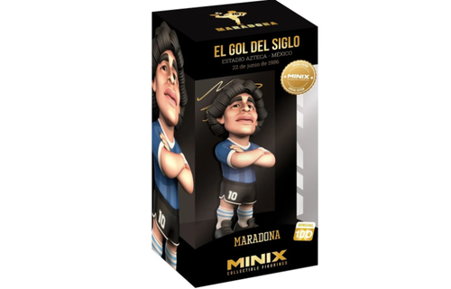 BT Maradona Argentina Goal of The Century Limited Edition Minix 12 cm Figurine