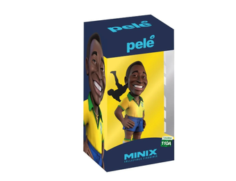 BT Pele Brazil Home Kit Limited Edition Minix 12 cm Figurine