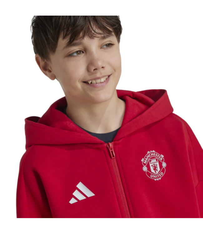 adidas adidas Youth Manchester United 2024-25 Anthem Jacket - Red