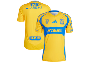 adidas UANL Tigres 2024-25 Home Jersey - Collegiate Gold