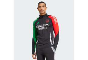 adidas Arsenal 2024 - 25 Tiro Training Top - Black/Red/Green