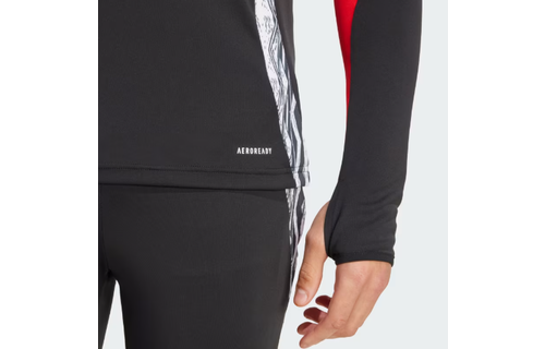 adidas Arsenal 2024 - 25 Tiro Training Top - Black/Red/Green