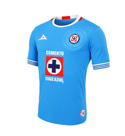 Pirma Youth Cruz Azul 2024-25 Home Jersey - Sky Blue/White