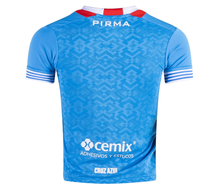 Pirma Youth Cruz Azul 2024-25 Home Jersey - Sky Blue/White