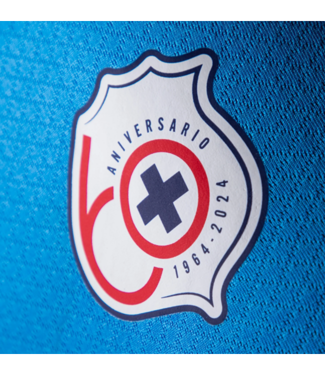 Pirma Pirma Youth Cruz Azul 2024-25 Home Jersey - Sky Blue/White