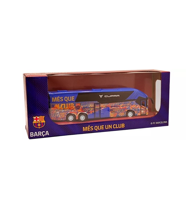 Banbo Toys BT FC Barcelona Team Bus Figurine 8" W