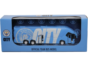 BT Manchester City Team Bus Figurine 8" W