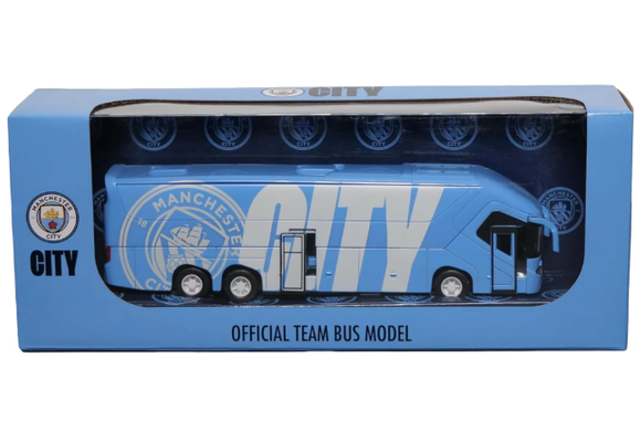 BT Manchester City Team Bus Figurine 8" W