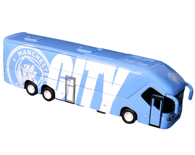 BT Manchester City Team Bus Figurine 8" W
