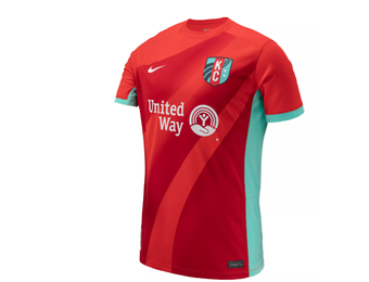 Nike Mens Kansas City KC Current 2024 / 2025 Home Jersey - Comet Red