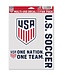 Wincraft WinCraft USA United States National Team Multi Use 3 Pack Soccer Fan Decal