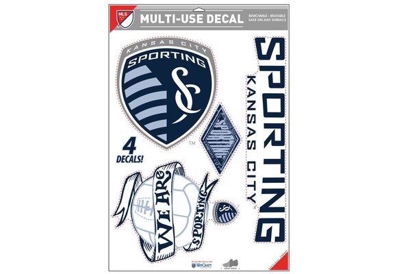 WinCraft Sporting Kansas City Multi Use 11 x 17 Decal
