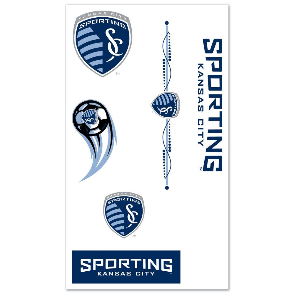 WinCraft Sporting Kansas City Tattoos