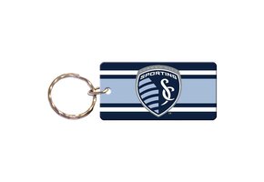 Wincraft Sporting Kansas City SKC Rectangle Key Ring Keychain
