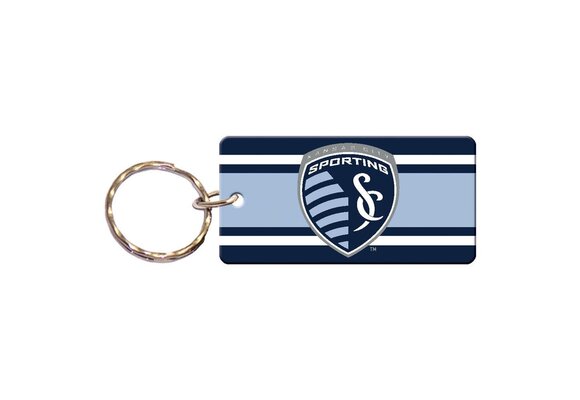 Wincraft Sporting Kansas City SKC  Rectangle Key Ring Keychain