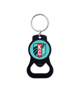 Wincraft Wincraft KC Current Bottle Opener Key Ring Keychain - Black
