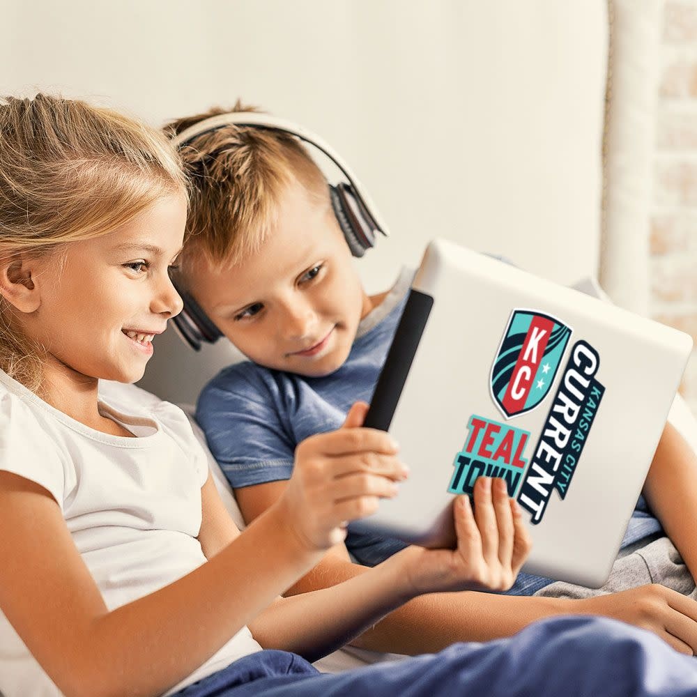 WinCraft KC Current Multi Use 3 Pack Soccer Fan Decal