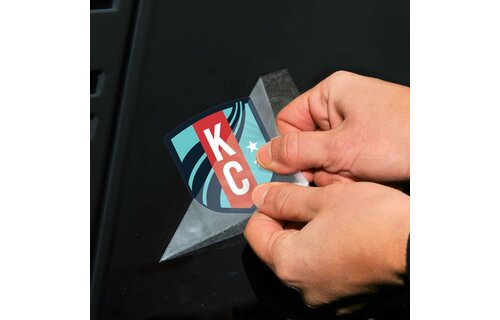 WinCraft Kansas City KC Current Perfect Cut 4 x 4 Decal