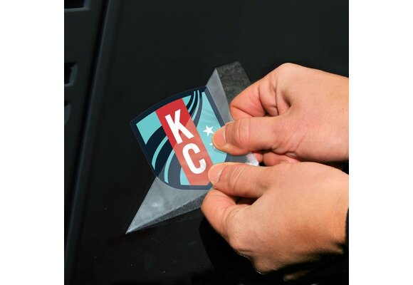 WinCraft Kansas City KC Current Perfect Cut 4 x 4 Decal