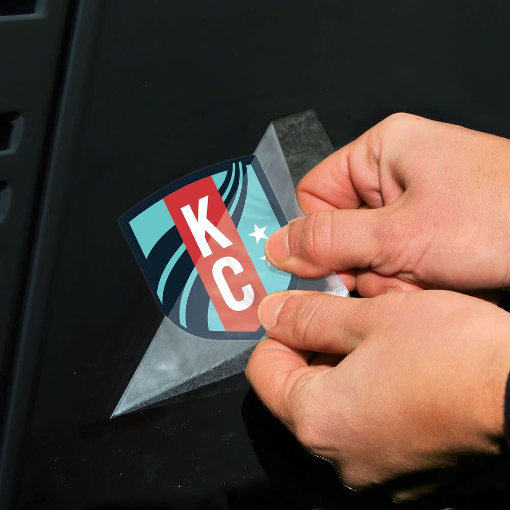 WinCraft Kansas City KC Current Perfect Cut 4 x 4 Decal