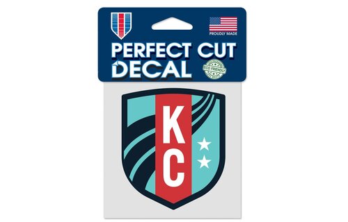 WinCraft Kansas City KC Current Perfect Cut 4 x 4 Decal