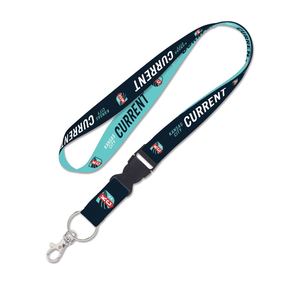 Wincraft Kansas City KC Current Lanyard w/ Detachable buckle