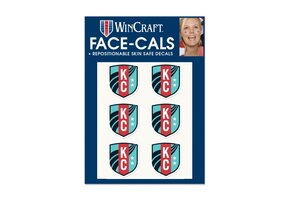 WinCraft Kansas City KC Current Face-Cals Decals