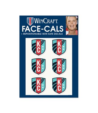 Wincraft WinCraft Kansas City KC Current Face-Cals Decals