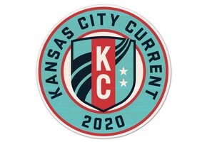 Wincraft KC CUrrent 14" Round Colored Fan Wooden Sign